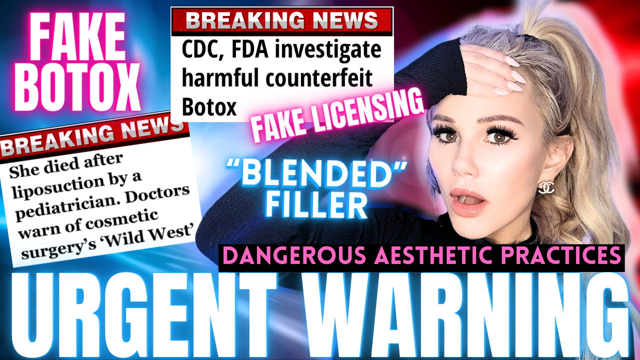 COUNTERFEIT BOTOX & DILUTED FILLER