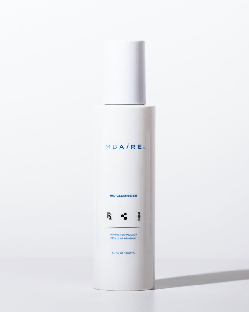 Get Started Bundle showing MDAiRE Bio-Cleanse 5.5 Face Wash in gallery position 1 with clean white background