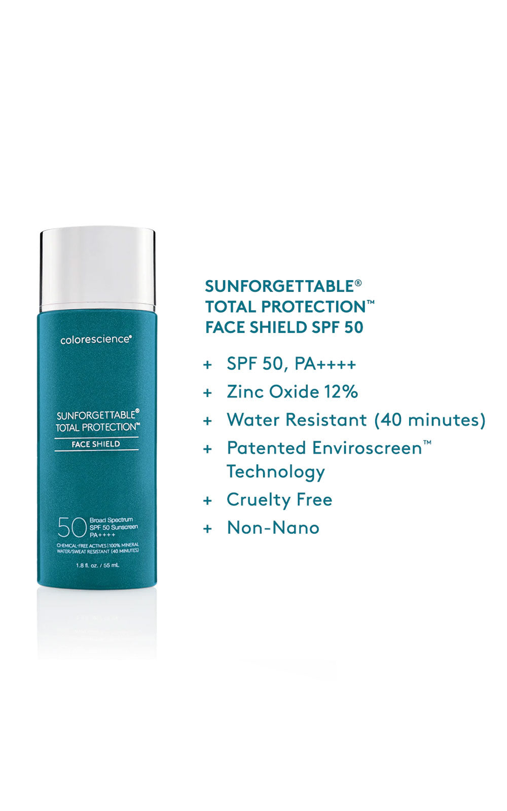 Colorescience Sunforgettable® Total Protection™ Face Shield Classic SPF 50